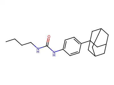 1-[4-(1-Adamantyl)phenyl]-3-butylurea structure