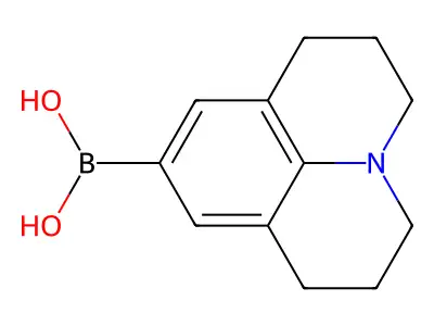4-Julolidine boronic acid structure