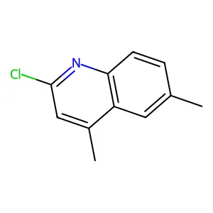 2-Chloro-4,6-dimethylquinoline structure