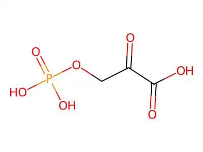 磷酸羟基丙酮酸 structure