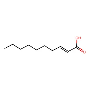 2-癸烯酸 structure