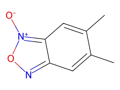 5,6-Dimethyl-1-oxo-2,1lambda~5~,3-benzoxadiazole structure