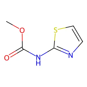 Methyl 1,3-thiazol-2-ylcarbamate structure
