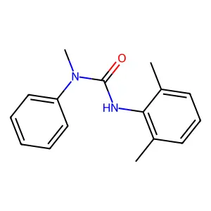 3-(2,6-Dimethylphenyl)-1-methyl-1-phenylurea structure