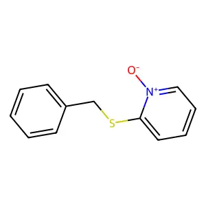 2-Benzylsulfanyl-1-oxidopyridin-1-ium structure
