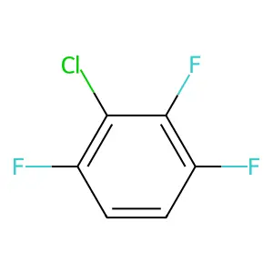 Benzene, 2-chloro-1,3,4-trifluoro- structure