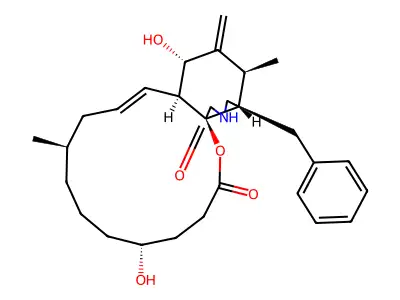 二氢细胞松弛素B structure