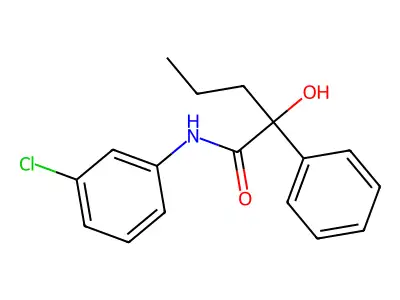 扁桃酰胺N-(间氯苯基)-α-丙基 structure