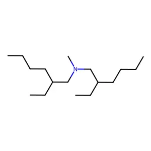 1-Hexanamine, 2-ethyl-N-(2-ethylhexyl)-N-methyl- structure