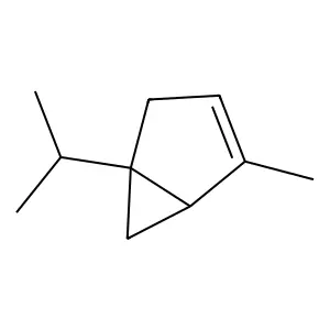 (-)-alpha-Thujene structure