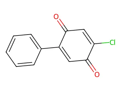 4-Chloro[1,1'-biphenyl]-2,5-dione structure