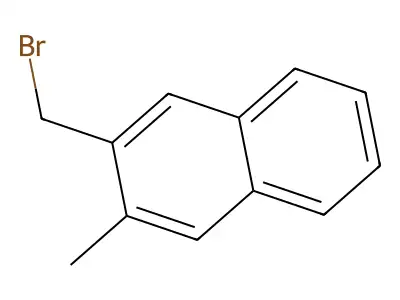 2-(Bromomethyl)-3-methylnaphthalene structure