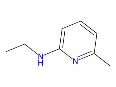 N-Ethyl-6-methylpyridin-2-amine structure