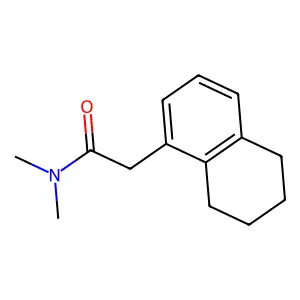 1-Naphthaleneacetamide, 5,6,7,8-tetrahydro-N,N-dimethyl- structure