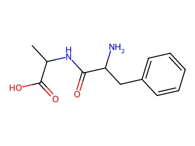 N-(2-Amino-1-hydroxy-3-phenylpropylidene)alanine structure