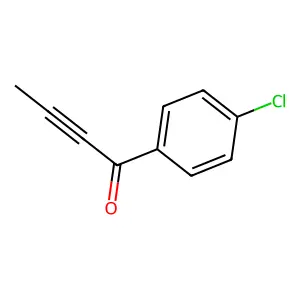 p-Chlorophenyl methylethynyl ketone structure