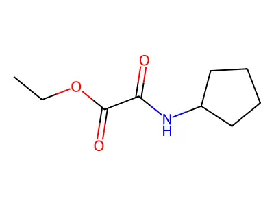 Ethyl 2-(cyclopentylamino)-2-oxoacetate structure