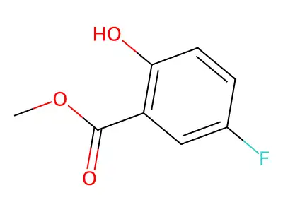 Methyl 5-fluoro-2-hydroxybenzoate structure