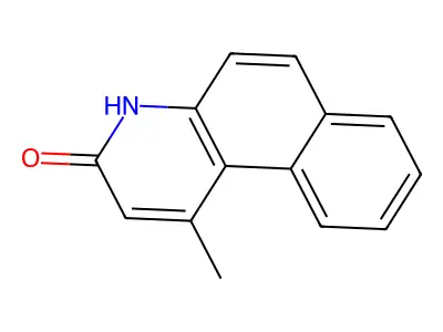 1-Methylbenzo[f]quinolin-3-ol structure