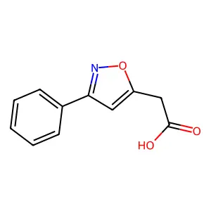 2-(3-phenyl-1,2-oxazol-5-yl)acetic Acid structure