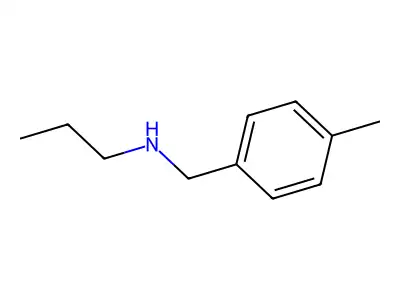 [(4-Methylphenyl)methyl](propyl)amine structure