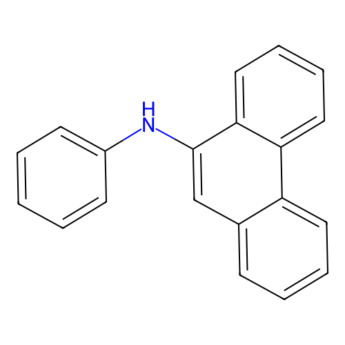 (Phenanthren-9-yl)-phenyl-amine structure