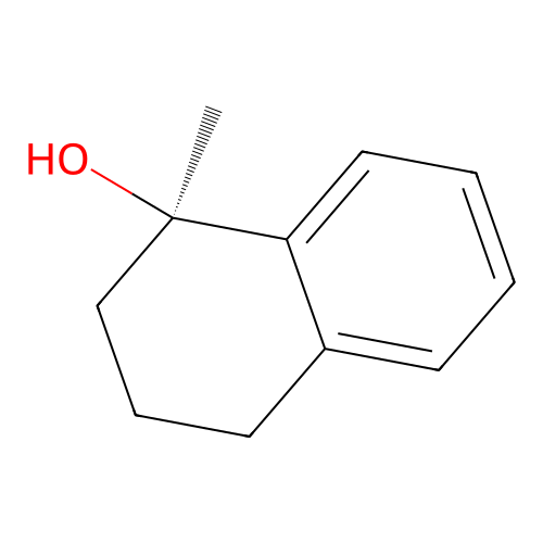 (1R)-1-methyl-3,4-dihydro-2H-naphthalen-1-ol structure