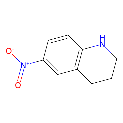 6-Nitro-1,2,3,4-tetrahydroquinoline structure