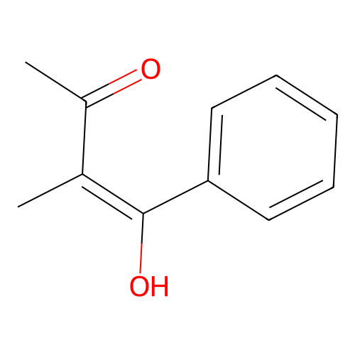 4-Hydroxy-3-methyl-4-phenylbut-3-en-2-one structure
