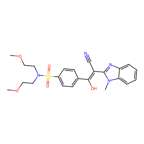 CAS 392238-88-9 - C23H26N4O5S structure