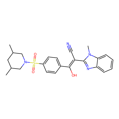 CAS 392323-87-4 - C24H26N4O3S structure