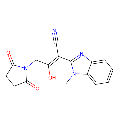 CAS 392325-04-1 - C16H14N4O3 structure