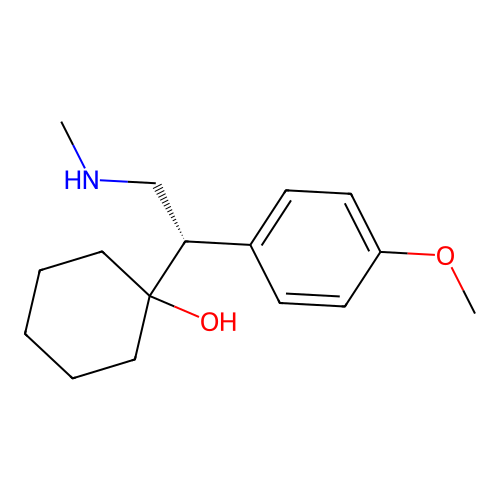 N-Desmethylvenlafaxine, (S)- structure
