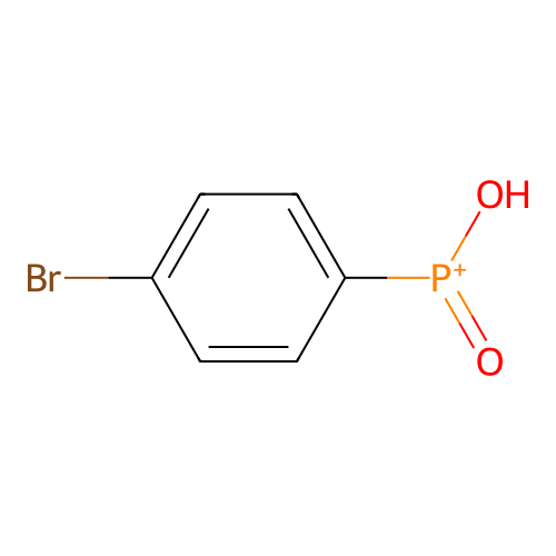(4-Bromophenyl)phosphinic acid structure