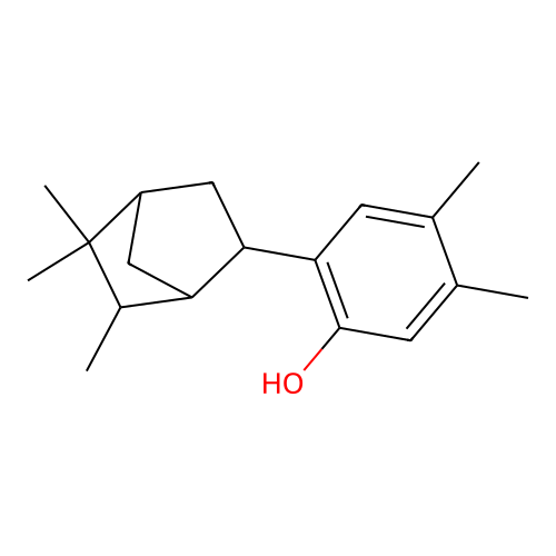 6-exo-Isocamphanyl-3,4-xylenol structure