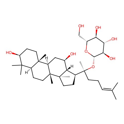 Ginsenoside K structure