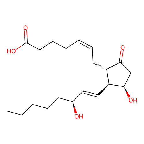 8,12-epi-prostaglandin E2 structure