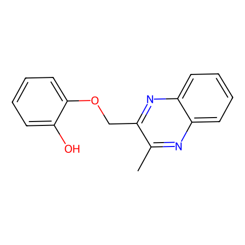 2-[(3-Methylquinoxalin-2-yl)methoxy]phenol structure