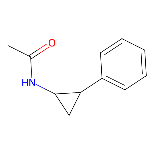 N-acetyl-tranylcypromine structure