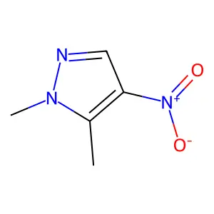 1,5-Dimethyl-4-nitro-1H-pyrazole structure