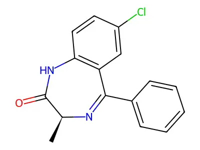 (S)-3-Methyldesmethyldiazepam structure