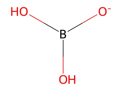 Borate (BO3(3-)), dihydrogen structure
