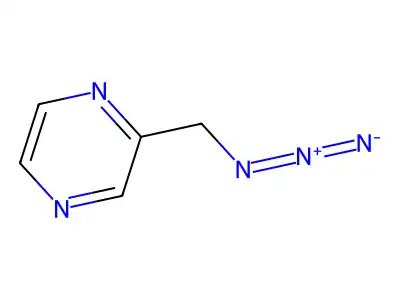 2-(Azidomethyl)pyrazine structure