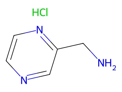 C-Pyrazin-2-yl-methylamine structure