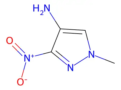 1-Methyl-3-nitro-1H-pyrazol-4-amine structure
