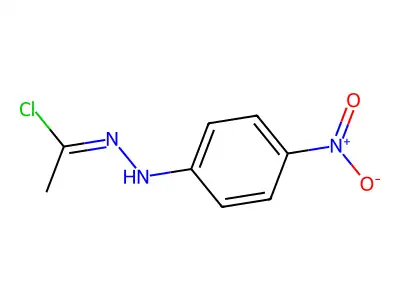 N-(4-硝基苯基)乙烷腙酰氯 structure