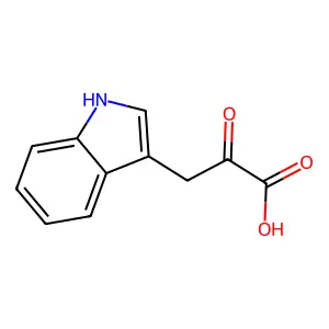 吲哚-3-丙酮酸 structure