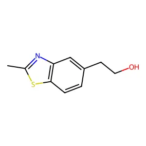 2-(2-Methyl-1,3-benzothiazol-5-yl)ethanol structure