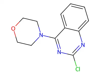 4-(2-Chloroquinazolin-4-yl)morpholine structure