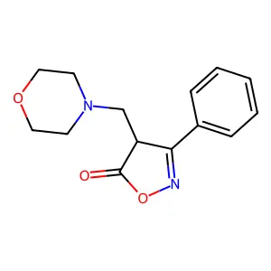 Benzoylglycyl-S-benzyl-L-cysteine structure